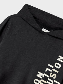 NAME IT Sweatshirt Hoodie Olaf Black